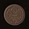 монета Австрия, 2 геллера, 1894
