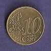 монета Германия (ФРГ), 10 евроцентов, 2002 G, F