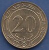 монета Алжир, 20 сантимов, 1987