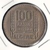 монета Алжир, 100 франков, 1952