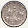 монета Австралия, 3 пенса, 1928