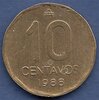 монета Аргентина, 10 сентаво, 1988