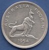 монета Австралия, 1 флорин, 1954