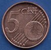 монета Бельгия, 5 евроцентов, 2015