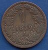 монета Австрия, 1 крейцер, 1859 А